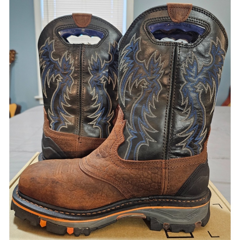 Cody James® (Men's 8.5 WIDE ) Decimator™ 11" Comp-Toe Waterproof Western Boot - Picture 8 of 11